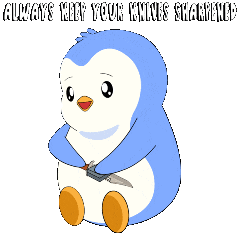 Penguin Survive Sticker by Pudgy Penguins