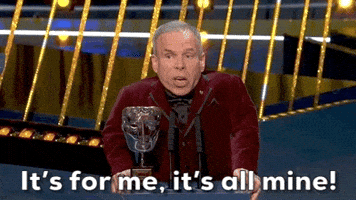 Warwick Davis GIF by BAFTA
