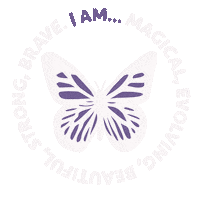 Evolving Monarch Butterfly Sticker