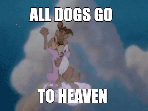 amariesilver giphygifmaker giphyattribution all dogs go to heaven GIF
