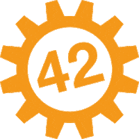 f42 factory42 f42 Sticker
