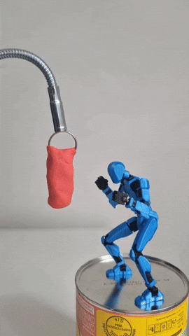 Stop Motion Fight GIF by dan.bahia.dan
