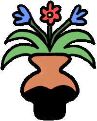 Flower Sticker by Ruppert Tellac