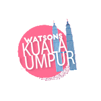 Travelling Kuala Lumpur Sticker by Watsons