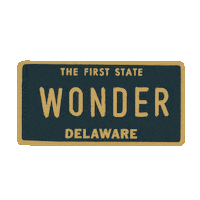 Gold Flag Sticker