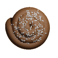 Cinnamon Buns Comida Sticker by Loudly Agency