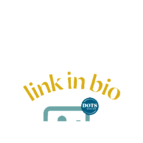dotsdesign link bio dots linkinbio Sticker