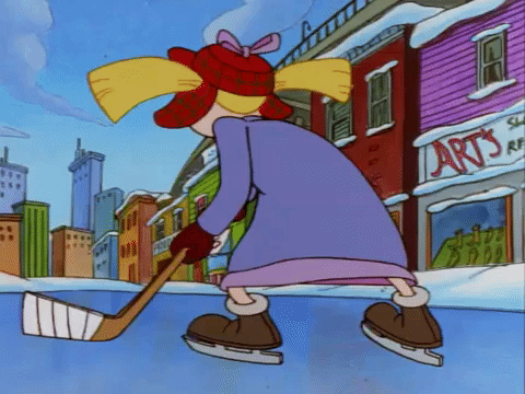 ice hockey nickelodeon GIF