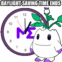 Fall Back Time Change Sticker by Magic Eden