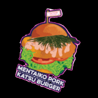 GrubSG burger mentaiko pork katsu burger mentailo GIF