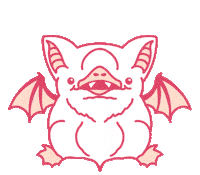 anythingjules cute pink spooky creepy Sticker