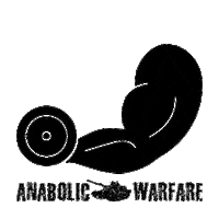 Anabolicwarfare flex muscle protein bodybuilding Sticker