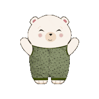 Bear Sticker by Baby Baloo