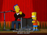 bart simpson show GIF