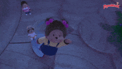 animation flying GIF by Monchhichi