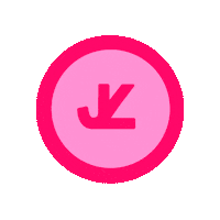 janaklanders logo jana landers jkl Sticker