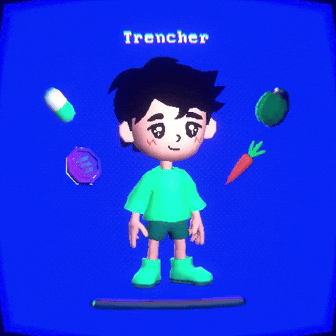 TrencherArt giphyupload game crypto avatar GIF