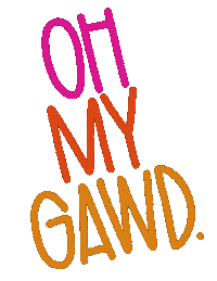 Oh My God Yes Sticker by Poptimism Art and Lettering