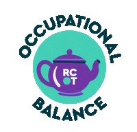 thercot tea therapy ot teapot Sticker