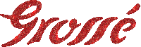 grossejapan cute red japan sparkle Sticker