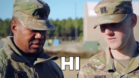 Greetings Hello GIF by U.S. Army