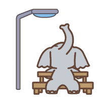 Emoji Elephant Sticker