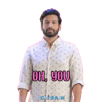 surprised amazon Sticker by Comicstaan