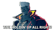 How Are You Netflix Sticker by Cyberpunk: Edgerunners