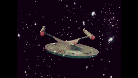 ecafsub giphygifmaker star trek tos spore drive jump GIF