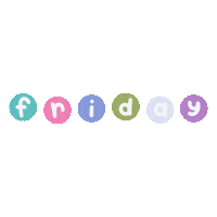 Day Friday Sticker by NiaGichi
