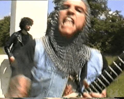 Angry Heavy Metal GIF by Medalla