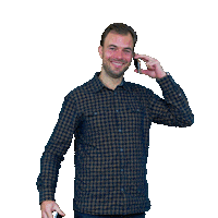 mekertuinen bellen telefoon hovenier addy Sticker