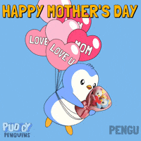 Mothers Day Flower GIF by Pudgy Penguins