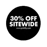 sale pinklily Sticker by The Pink Lily Boutique