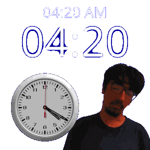 4 20 4Am Sticker