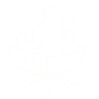 Camping Camp Fire Sticker