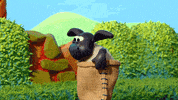 timmy time running GIF by Aardman Animations