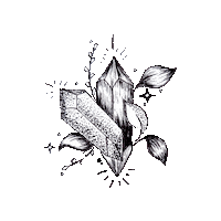 Shining Black And White Sticker