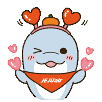 Heart Love Sticker by JEJU AIR