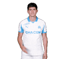 Leonardo Balerdi Love Sticker by Olympique de Marseille