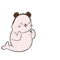 Surprised Fun Sticker by Sappy Seals Community