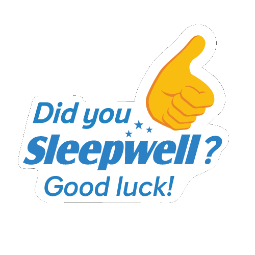 OfficialSleepwell giphyupload morning sleep best Sticker
