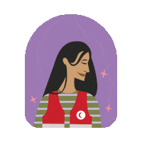 maldivianrc volunteer mrc red crescent maldivianrc Sticker