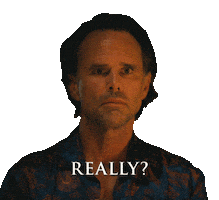 Surprised Walton Goggins Sticker by Max