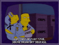 looking homer simpson GIF
