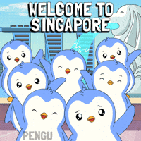 Wave Hello GIF by Pudgy Penguins