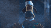 Shocked Shaun The Sheep GIF by Aardman Animations
