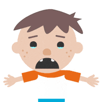 Sad Tears Sticker by Woohoo Storytime