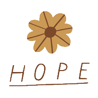 Flower Hope Sticker