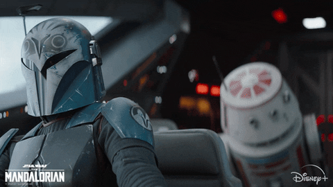 Floating Katee Sackhoff GIF by Disney+